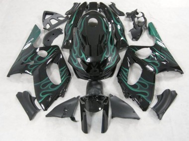 Emerald Green Flame 1998-2007 Yamaha YZF600 Fairings Factory