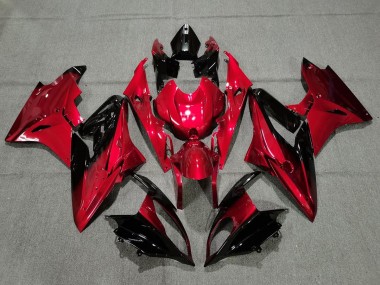 Fire Red and Black 2009-2018 BMW S1000RR Fairings Factory