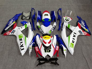 Fixi 2008-2010 Suzuki GSXR 600-750 Fairings Factory