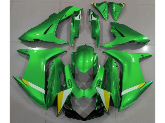 Full Gloss Light Green 2011-2020 Suzuki GSXR 600-750 Fairings Factory Full Gloss Light Green 2011-2020 Suzuki GSXR 600-750 Fairings Factory