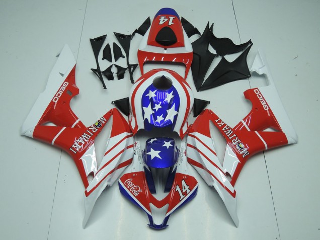 Geico 14 2007-2008 Honda CBR600RR Fairings Factory Geico 14 2007-2008 Honda CBR600RR Fairings Factory