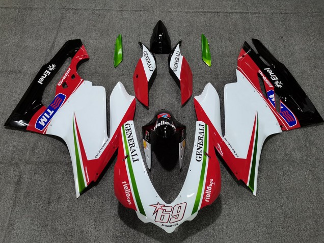 Generali 2015-2017 Ducati 959 1299 Fairings Factory Generali 2015-2017 Ducati 959 1299 Fairings Factory