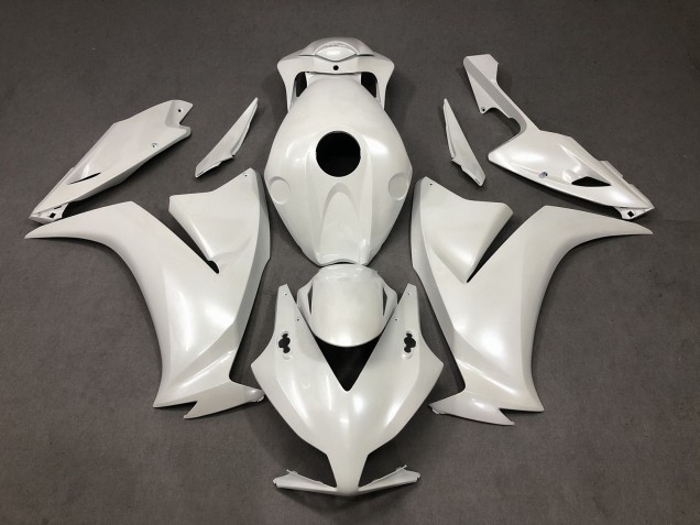 Gloss (Pearl) White 2012-2016 Honda CBR1000RR Fairings Factory