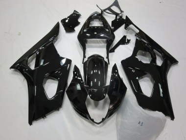 Gloss Black 2003-2004 Suzuki GSXR 1000 Fairings Factory