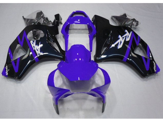 Gloss Black and Purple 2002-2003 Honda CBR954 Fairings Factory Gloss Black and Purple 2002-2003 Honda CBR954 Fairings Factory