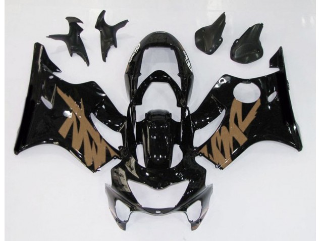 Gloss Black & Brown 1999-2000 Honda CBR600 F4 Fairings Factory Gloss Black & Brown 1999-2000 Honda CBR600 F4 Fairings Factory