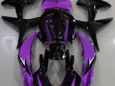 Gloss Black & Purple 2007-2008 Honda CBR600RR Fairings Factory