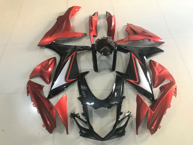 Gloss Black & Vibrant Orange 2011-2020 Suzuki GSXR 600-750 Fairings Factory Gloss Black & Vibrant Orange 2011-2020 Suzuki GSXR 600-750 Fairings Factory