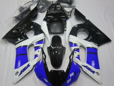 Gloss Blue and Black 1998-2002 Yamaha R6 Fairings Factory