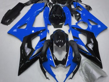 Gloss Blue and Black 2005-2006 Suzuki GSXR 1000 Fairings Factory