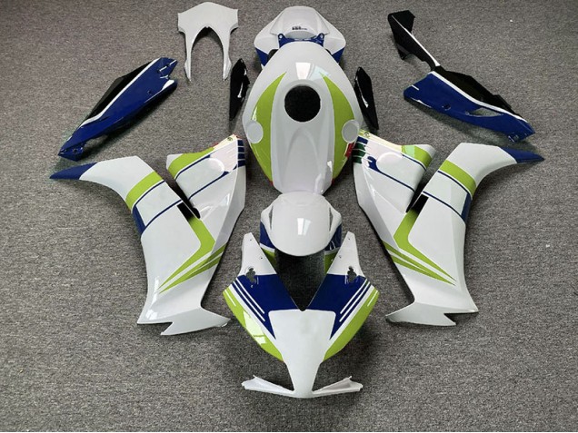 Gloss Blue and Lime 2012-2016 Honda CBR1000RR Fairings Factory Gloss Blue and Lime 2012-2016 Honda CBR1000RR Fairings Factory