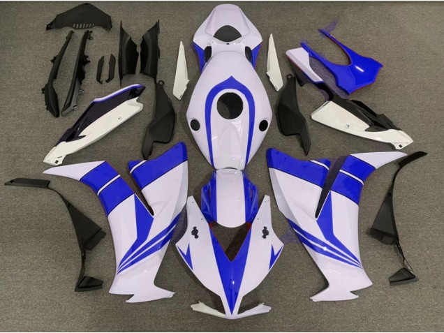 Gloss Blue and White 2012-2016 Honda CBR1000RR Fairings Factory Gloss Blue and White 2012-2016 Honda CBR1000RR Fairings Factory