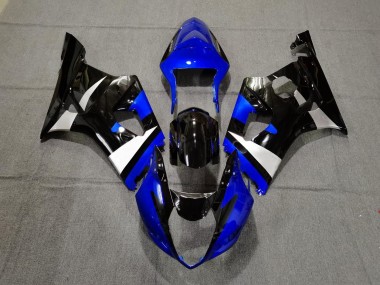 Gloss Blue Black and Silver 2003-2004 Suzuki GSXR 1000 Fairings Factory