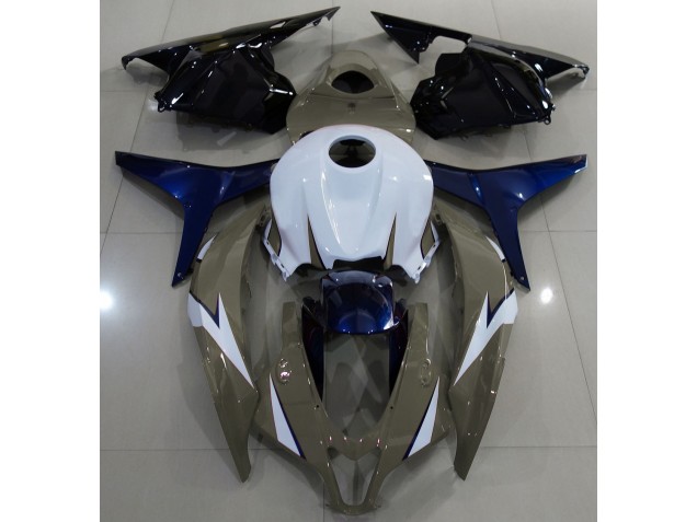 Gloss Brown and Blue 2009-2012 Honda CBR600RR Fairings Factory Gloss Brown and Blue 2009-2012 Honda CBR600RR Fairings Factory