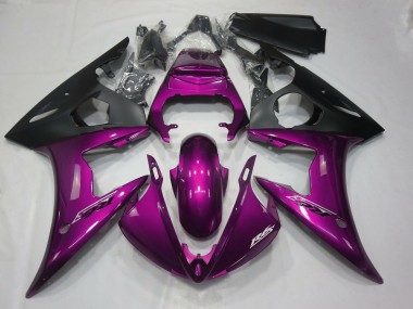 Gloss Dark Pink 2003-2005 Yamaha R6 Fairings Factory