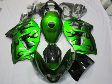 Gloss Green 1997-2007 Suzuki GSXR 1300 Fairings Factory