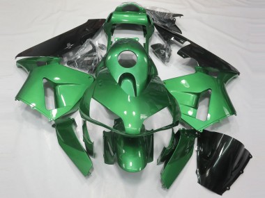 Gloss Green 2003-2004 Honda CBR600RR Fairings Factory
