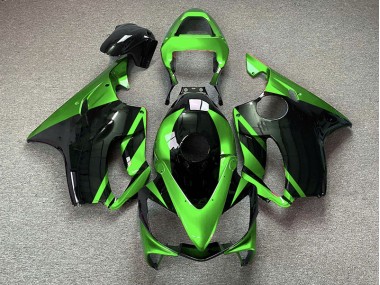 Gloss Green and Black 2001-2003 Honda CBR600 F4i Fairings Factory