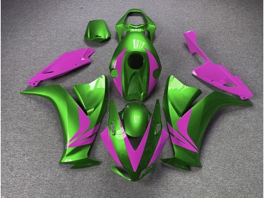 Gloss Green and Pink 2012-2016 Honda CBR1000RR Fairings Factory