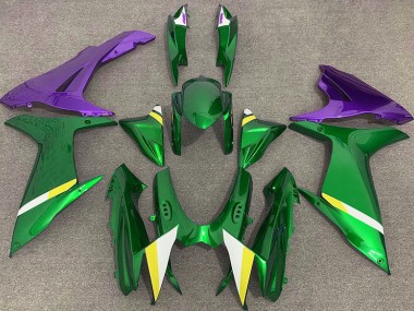 Gloss Green and Purple 2011-2020 Suzuki GSXR 600-750 Fairings Factory