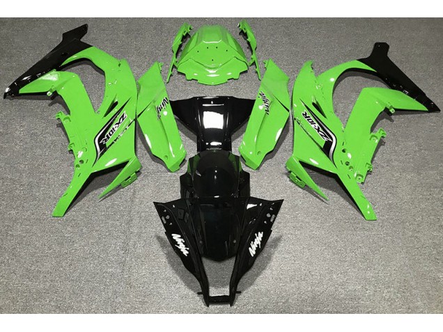 Gloss Green & Logos 2011-2015 Kawasaki ZX10R Fairings Factory Gloss Green & Logos 2011-2015 Kawasaki ZX10R Fairings Factory