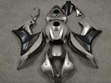 Gloss Grey and Black 2007-2008 Honda CBR600RR Fairings Factory