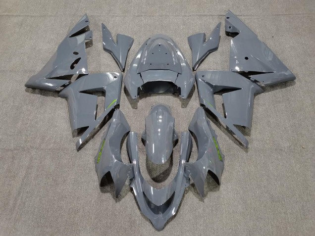 Gloss Grey & Green 2004-2005 Kawasaki ZX10R Fairings Factory Gloss Grey & Green 2004-2005 Kawasaki ZX10R Fairings Factory