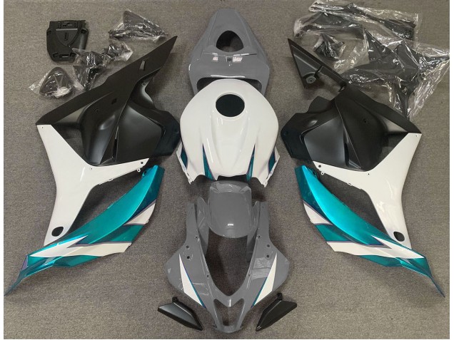 Gloss Grey White and Light Blue 2009-2012 Honda CBR600RR Fairings Factory Gloss Grey White and Light Blue 2009-2012 Honda CBR600RR Fairings Factory