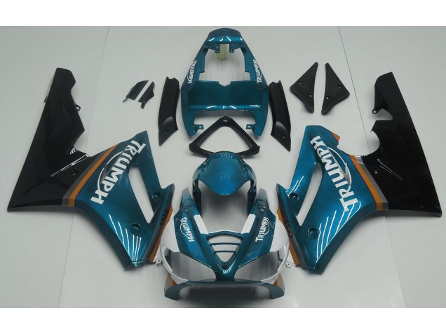 Gloss Light Blue 2009-2012 Triumph Daytona 675 Fairings Factory Gloss Light Blue 2009-2012 Triumph Daytona 675 Fairings Factory