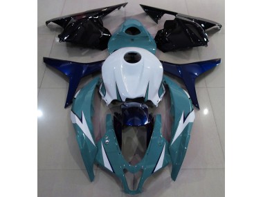 Gloss Light Blue and Blue 2009-2012 Honda CBR600RR Fairings Factory