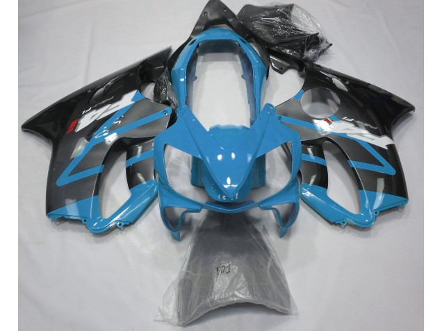 Gloss Light Blue & Grey 2004-2007 Honda CBR600 F4i Fairings Factory