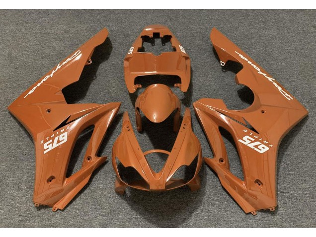 Gloss Orange 2006-2008 Triumph Daytona 675 Fairings Factory Gloss Orange 2006-2008 Triumph Daytona 675 Fairings Factory