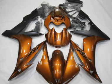 Gloss Orange & Black 2004-2006 Yamaha R1 Fairings Factory