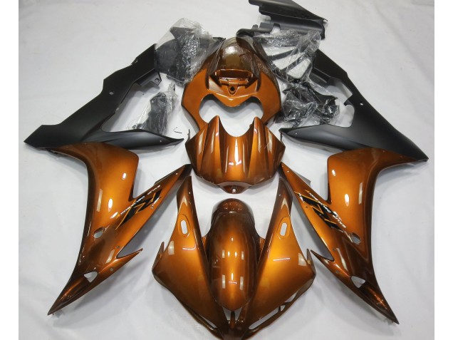 Gloss Orange & Black 2004-2006 Yamaha R1 Fairings Factory Gloss Orange & Black 2004-2006 Yamaha R1 Fairings Factory
