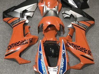 Gloss Orange & Blue 2017-2019 Honda CBR1000RR Fairings Factory
