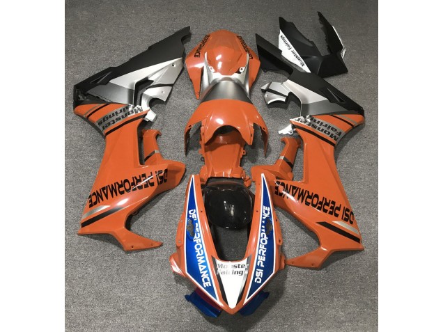 Gloss Orange & Blue 2017-2019 Honda CBR1000RR Fairings Factory