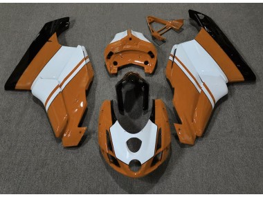 Gloss Orange & White 2003-2004 Ducati 749 999 Fairings Factory