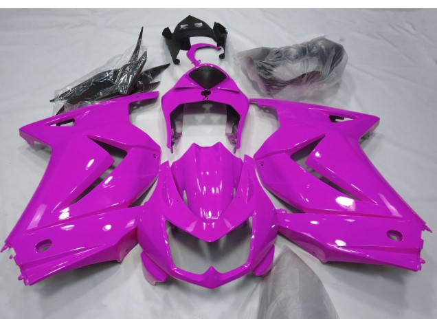 Gloss Pink 2008-2013 Kawasaki Ninja 250 Fairings Factory Gloss Pink 2008-2013 Kawasaki Ninja 250 Fairings Factory
