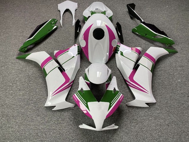 Gloss Pink and Green 2012-2016 Honda CBR1000RR Fairings Factory Gloss Pink and Green 2012-2016 Honda CBR1000RR Fairings Factory