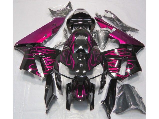 Gloss Pink Flame 2005-2006 Honda CBR600RR Fairings Factory Gloss Pink Flame 2005-2006 Honda CBR600RR Fairings Factory