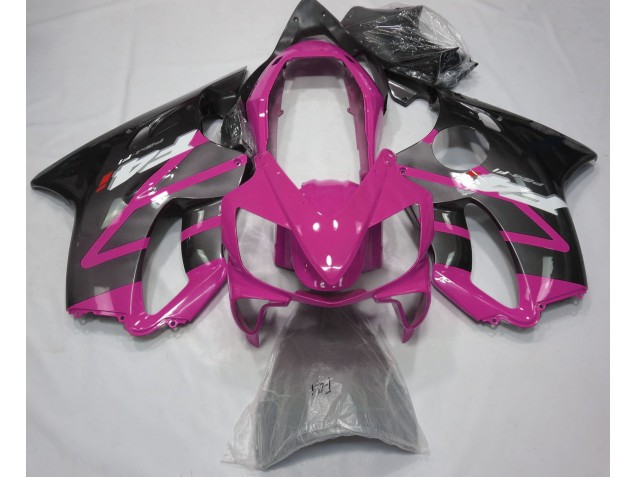 Gloss Pink & Grey 2004-2007 Honda CBR600 F4i Fairings Factory Gloss Pink & Grey 2004-2007 Honda CBR600 F4i Fairings Factory