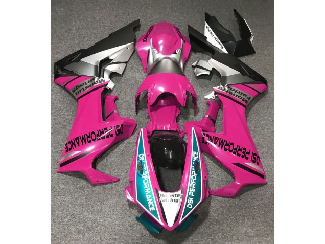 Gloss Pink & Light Blue 2017-2019 Honda CBR1000RR Fairings Factory Gloss Pink & Light Blue 2017-2019 Honda CBR1000RR Fairings Factory