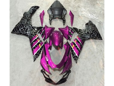 Gloss Pink Spider 2011-2020 Suzuki GSXR 600-750 Fairings Factory