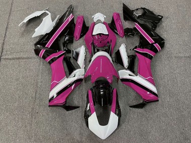 Gloss Pink White and Black 2017-2019 Honda CBR1000RR Fairings Factory