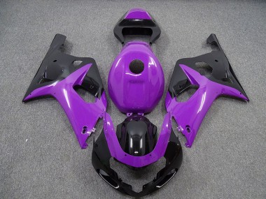 Gloss Purple and Black 2001-2003 Suzuki GSXR 600-750 Fairings Factory