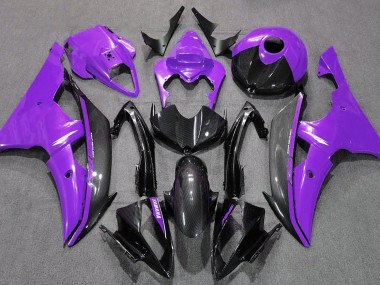 Gloss Purple and Carbon 2008-2016 Yamaha R6 Fairings Factory