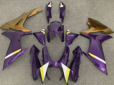 Gloss Purple and Gold 2011-2020 Suzuki GSXR 600-750 Fairings Factory