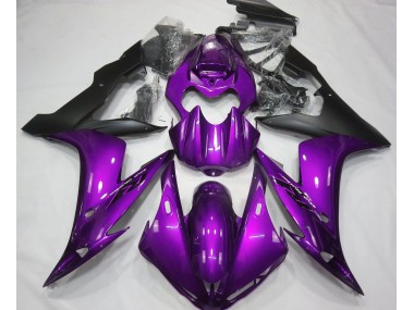 Gloss Purple & Black 2004-2006 Yamaha R1 Fairings Factory