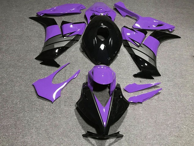 Gloss Purple Black and Gray 2012-2016 Honda CBR1000RR Fairings Factory Gloss Purple Black and Gray 2012-2016 Honda CBR1000RR Fairings Factory