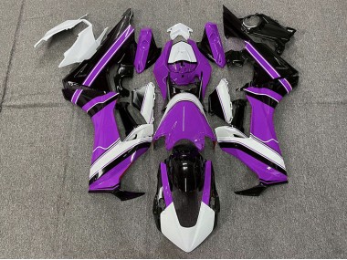 Gloss Purple White and Black 2017-2019 Honda CBR1000RR Fairings Factory